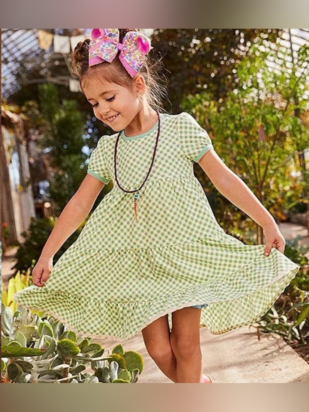 Matilda Jane Easy as Pie Gingham Dress, 4